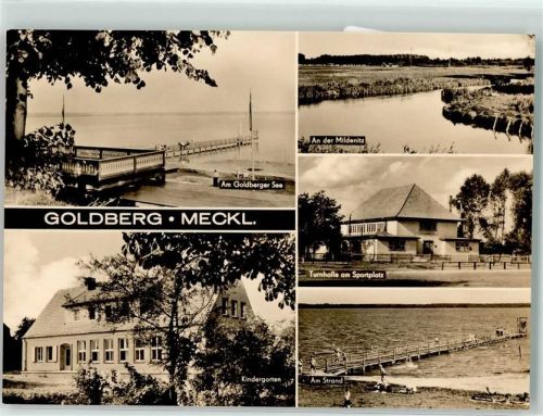 Goldberg Goldberger See Kindergarten Turnhalle am Sportplatz Mildenitz