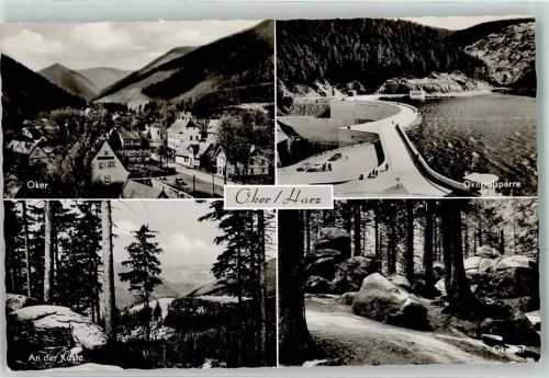 Oker Okertalsperre An der Käste Okertal