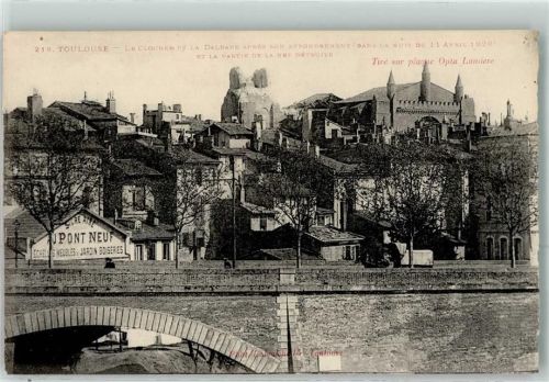 Toulouse Tire sur plaque Opta Lumiere Brücke