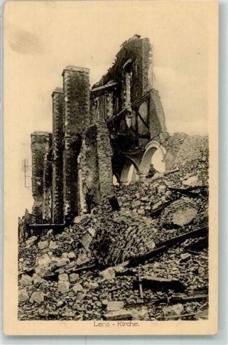 Lens Kirchen Ruine