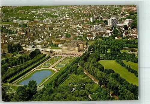 50321 W5040 Brühl , Rheinl - Fliegeraufnahme Schloß Schloßgarten