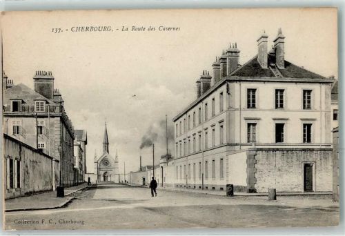 Cherbourg-Octeville la Route des Casernes