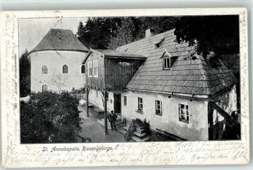 Riesengebirge 1906 St. Annakapelle