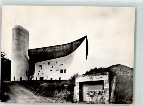 Ronchamp Kapelle Notre-Dame du Haut Architekt Le Corbusier