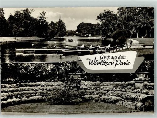 Wörlitz Park Boote Pfau