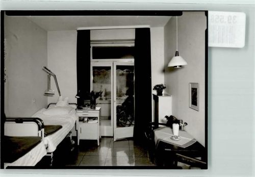 Hachen Foto Original aus Archiv eines Ansichtskartenverlag Sauerlandklinik Krankenzimmer Ort handschriftlich