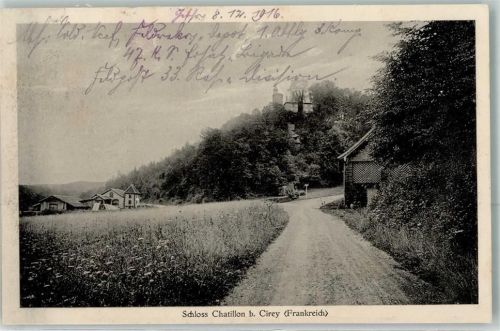 Cirey 1916 Schloss Chatillon