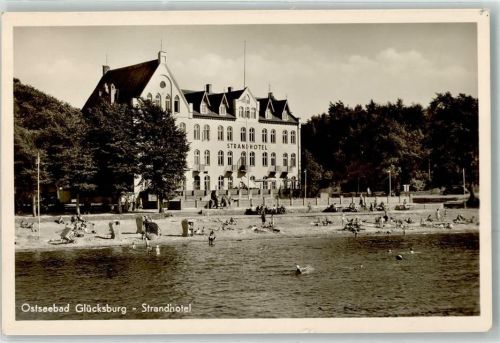 Glücksburg Strandhotel Strand
