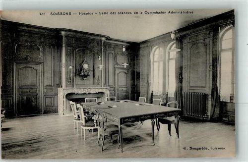 Soissons Hospice Salle des seances de la Commission Administrative