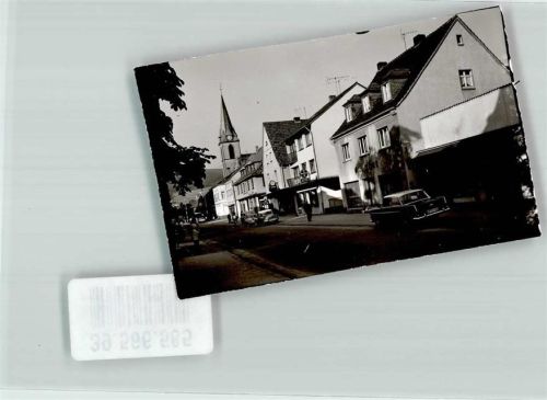 Oeventrop mit Kirche Hl. Familie Apotheke Mercedes Ort handschriftlich