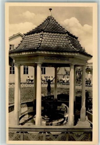 Bad Berka Goethe Brunnen