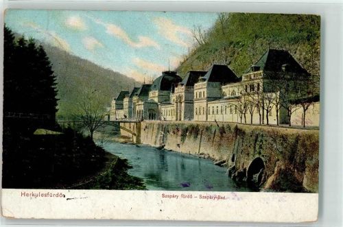 Baile Herculane 1915 Szapary Bad