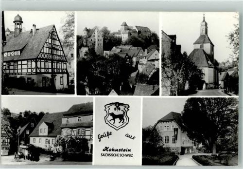Hohnstein Jugendburg Stadtkirche Rathaus
