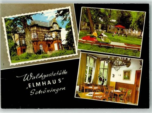 Schöningen Gasthaus Cafe Elmhaus Am Waldrand