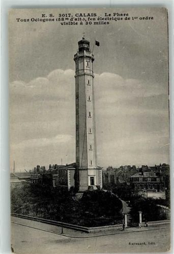 Calais le Phase Tour Octogone Leuchtturm