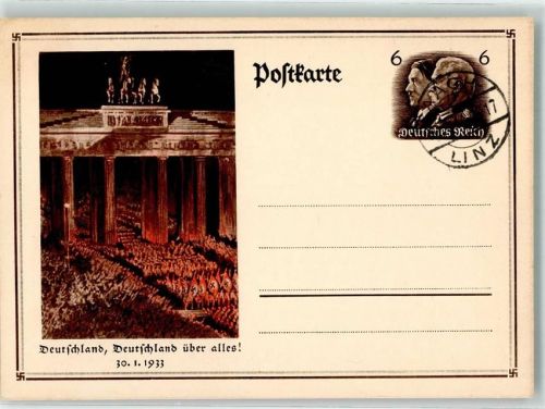 Berlin Mitte Deutschland Deutschland Über Alles Brandenburger Tor