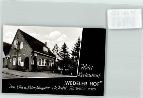 Wedel Hotel Restaurant Wedeler Hof