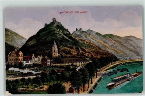 Kamp-Bornhofen 1918 Raddampfer