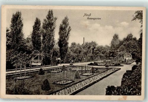 Neuss 1915 Rosengarten