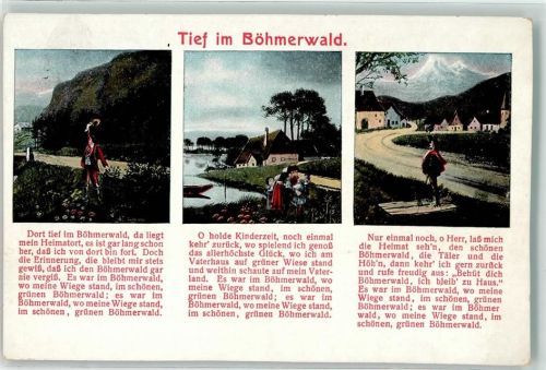 Böhmerwald Gedicht