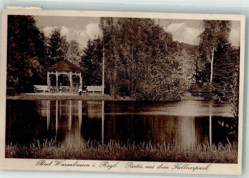 Bad Warmbrunn i. Rsgb. 1943 Füllnerpark
