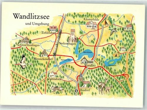 Wandlitz Wandlitz Landkarte