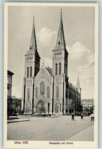 Wien Bebelplatz Kirche