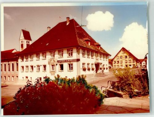 Altusried Gasthaus Zum Rössle Ort handschriftlich Foto Original aus Archiv eines Ansichtskartenverlags