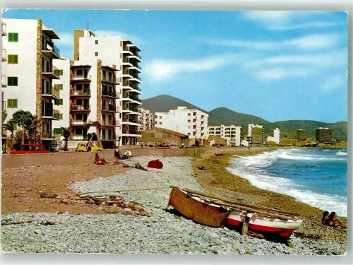 Alicante 1980 - Strand Playa Calle del Mar Campello