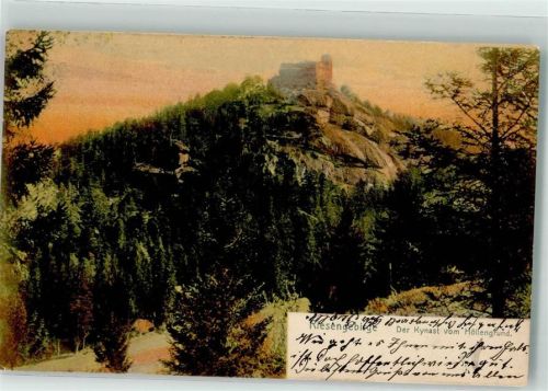 Kynast Chojnik 1908 - Burg