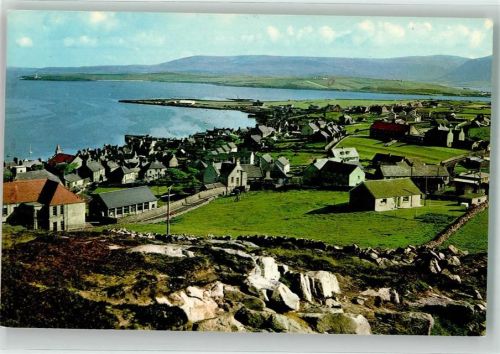 The Island of Hoy Strormness Orkney looking towards Insel