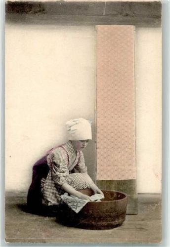 Tracht Waschfrauen Wäsche waschen