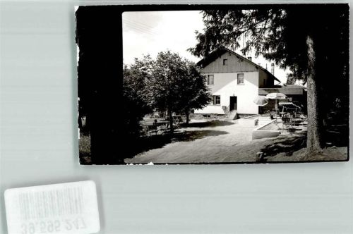 Herrenwies Haus Garten Sonnenschirm Ort handschriftlich Foto Original aus Archiv eines Ansichtskartenverlags