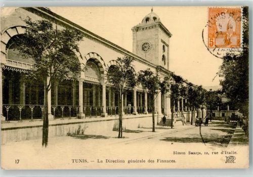 Tunis 1922 Finanzamt