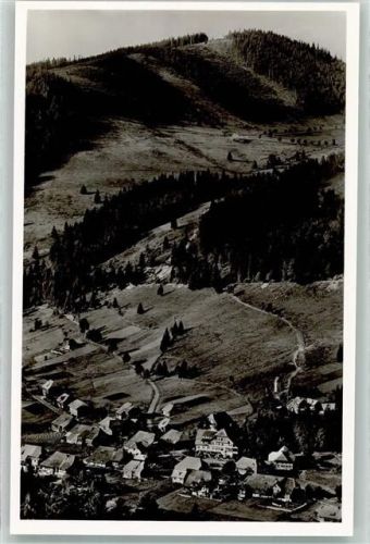 Menzenschwand Foto Metz Fliegeraufnahme Gasthaus zur Linde