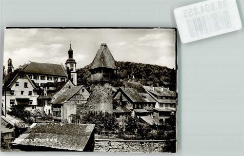 Tiengen Foto Original aus Archiv eines Ansichtskartenverlags Häuser