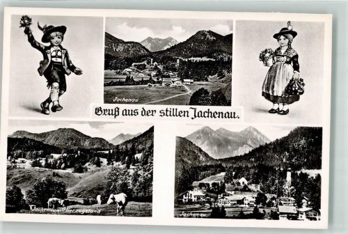 Jachenau Herzogstand Kühe Tracht