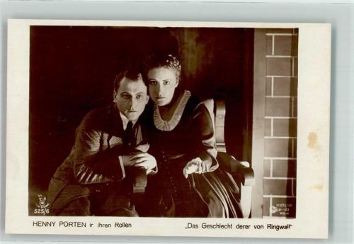 525/6 Henny Porten im Film Das Geschlecht derer von Ringwall Film-Kunst