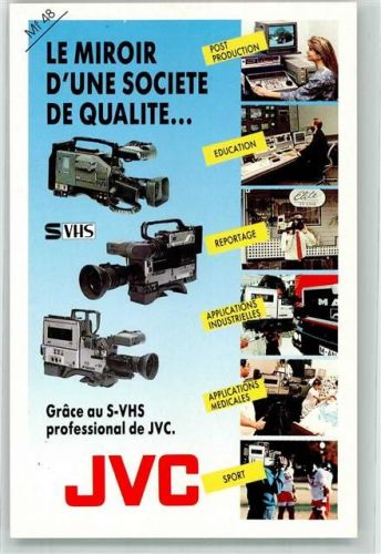 Brüssel JVC Belgien Werbung VHS-Kameras