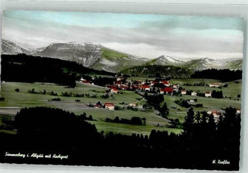 Simmerberg Foto W. Roeßler Hochgrat