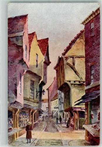 York 1908 The Shambles The Artist Series