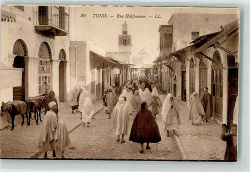 Tunis Tracht Rue Halfaouine