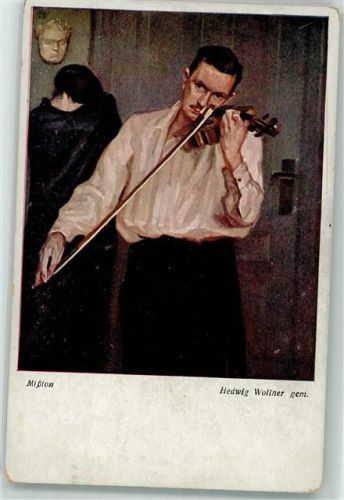 sign. Hedwig Wollnedr : Mißton Wiener Kunst 1920