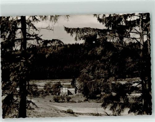 Wunderthausen Foto Original aus Archiv eines Ansichtskartenverlags Pension Bernhardt Ort handschriftlich