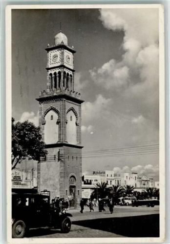 Casablanca Place de France Schiffspost LLoydmapfer General von Steuben
