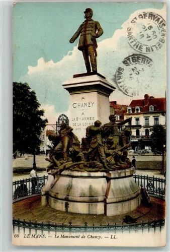 Le Mans 1916 General Alfred Chanzy -Denkmal