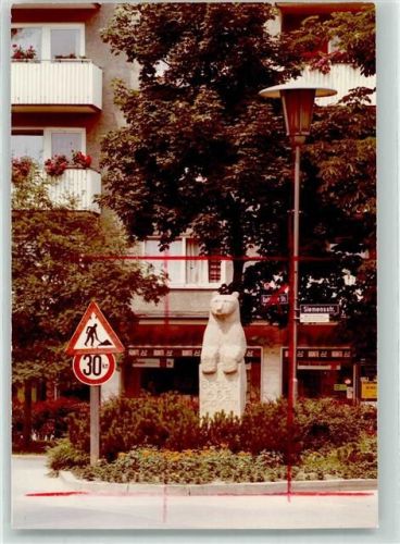 Waldkraiburg Berliner Bär Foto Original aus Archiv eines Ansichtskartenverlags