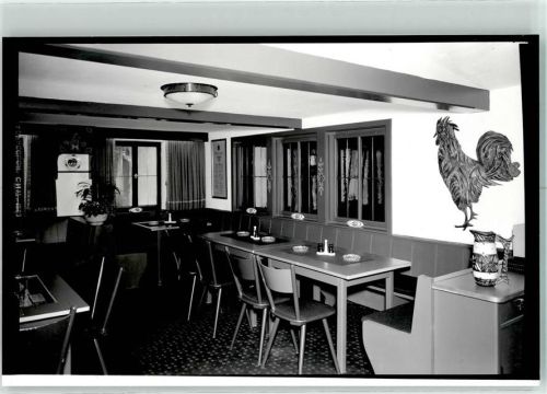 Burgberg Gasthaus Kupferkessel Gaststube Foto Orginal aus Archiv eines Ansichtskartenverlags Ort handschriftlich