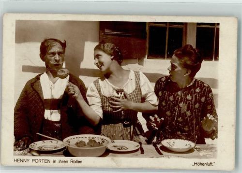 1918 508/1 Henny Porten im Film Höhenluft Film-Kunst