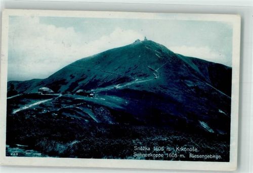Schneekoppe 1931 Riesengebirge